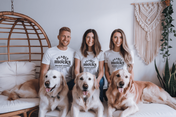 Matching Family Bella Canvas Mockup 6