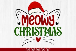 Meowy Christmas Svg Graphic by creativemim2001 · Creative Fabrica