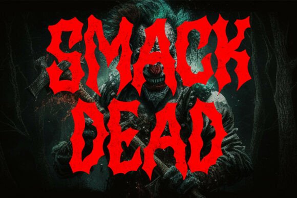 Murder Danger Font PNG with transparent background - Preview 1