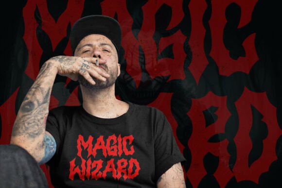 Murder Danger Font PNG with transparent background - Preview 4
