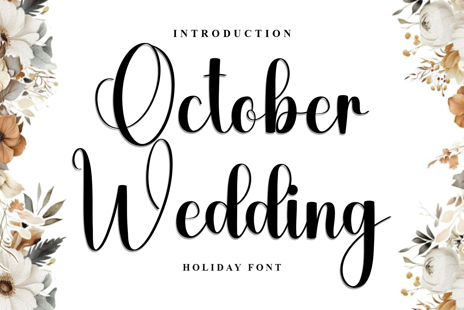 October Wedding
