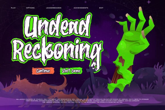 Rotten Spirits Font PNG with transparent background - Preview 5