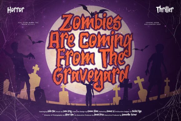 Rotten Spirits Font PNG with transparent background - Preview 6