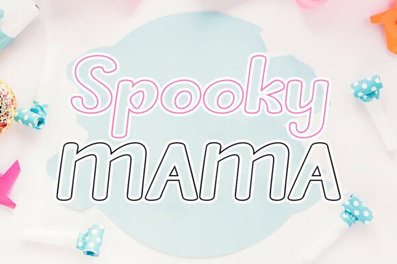 Sample Handmade Outline Font PNG with transparent background - Preview 2