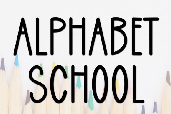 Simple Sometime Font PNG with transparent background - Preview 2