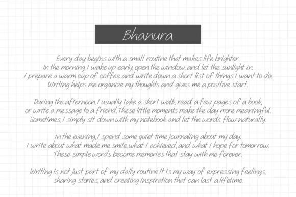 Bhanura Font - Preview 6