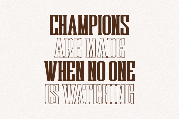 Capital Varsity Font - Preview 5