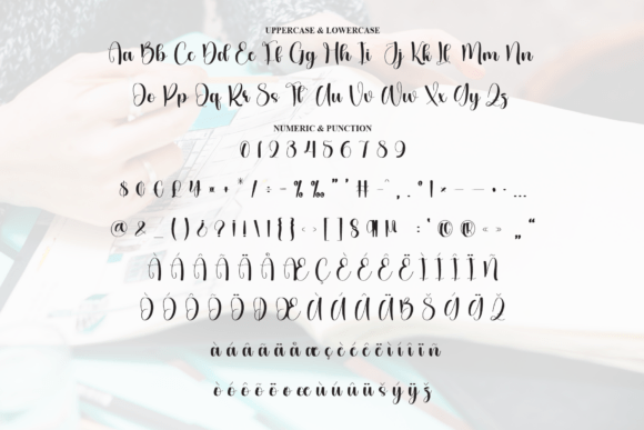 Creating Book Font PNG with transparent background - Preview 6