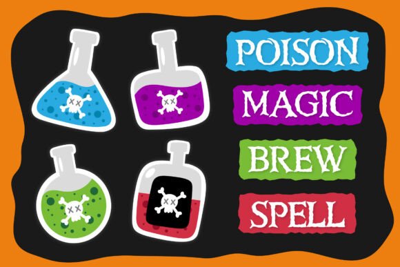 Creepy Souls Font PNG with transparent background - Preview 4