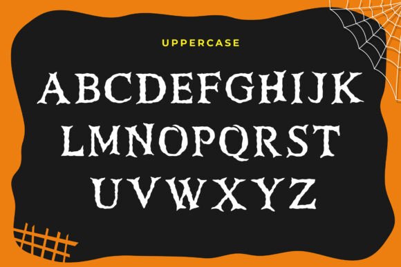 Creepy Souls Font PNG with transparent background - Preview 5