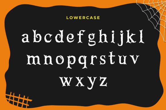 Creepy Souls Font PNG with transparent background - Preview 6