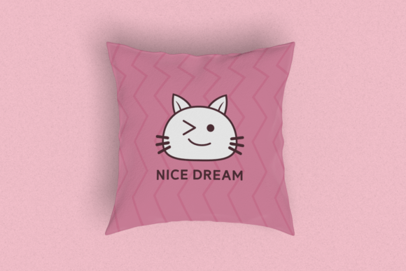 Cute Catty Font PNG with transparent background - Preview 1