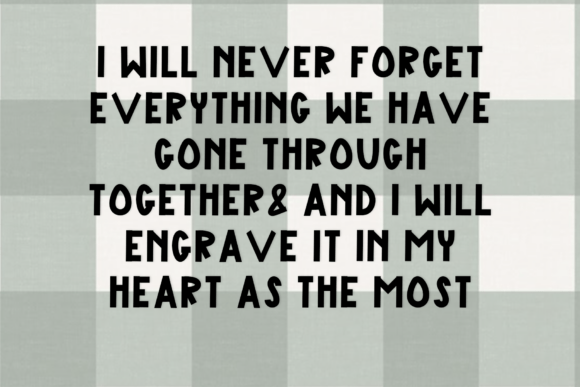 Daily Font - Preview 3