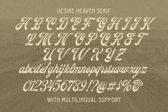 Desire Heaven Font - Preview 6