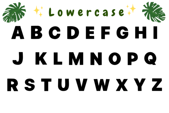 Earth Day Font - Preview 2