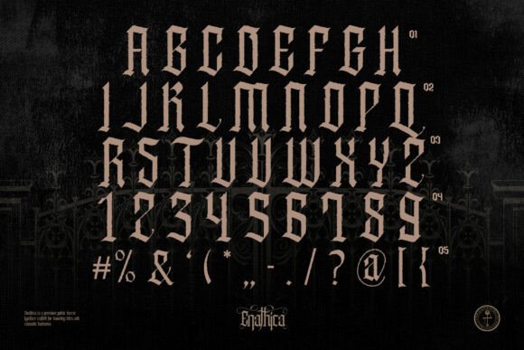 Enathica Font - Preview 2