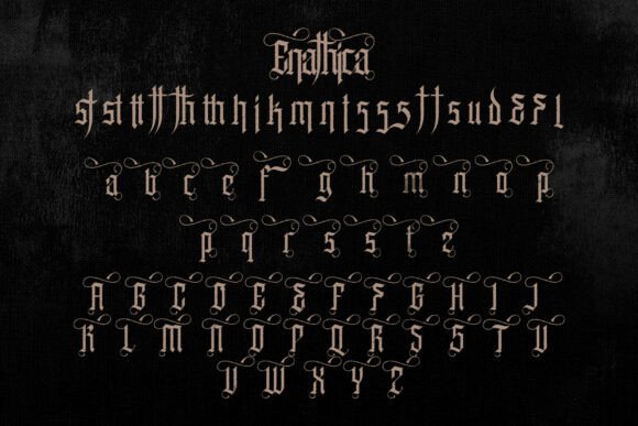 Enathica Font - Preview 3