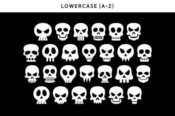 Fake Skull Font - Preview 4