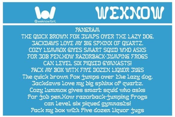 Fluidity Font - Preview 5