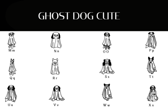 Ghost Dog Cute Font - Preview 2