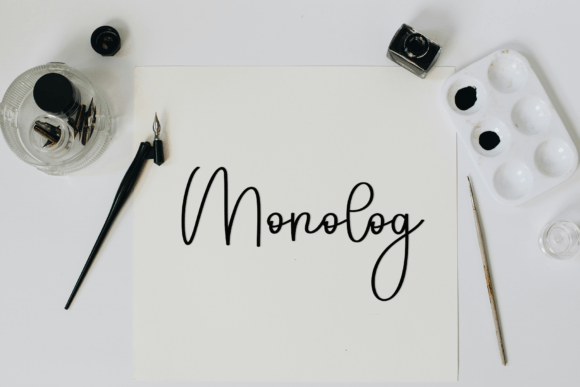 Handmade Calligraphy Font - Preview 4