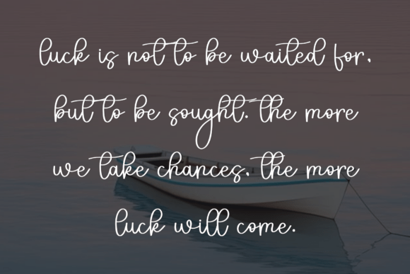 Handmade Calligraphy Font - Preview 5