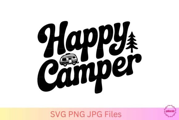 Happy Camper SVG