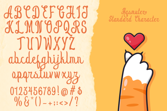 Hasmuter Font - Preview 3