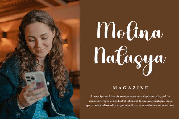 Holiday Font - Preview 1