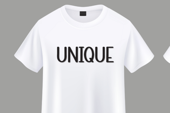 Knitwear Christmas Font PNG with transparent background - Preview 1