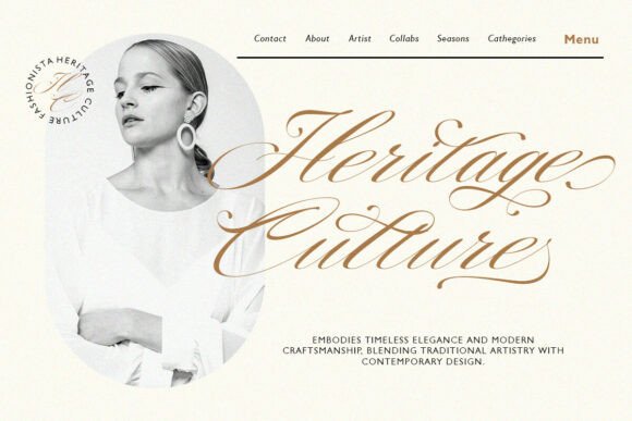 Monarchy Script Font PNG with transparent background - Preview 1