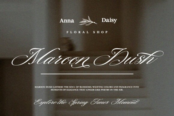 Monarchy Script Font PNG with transparent background - Preview 3