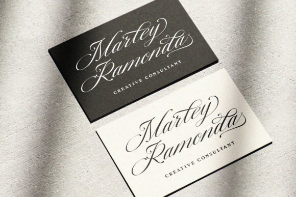 Monarchy Script Font PNG with transparent background - Preview 4
