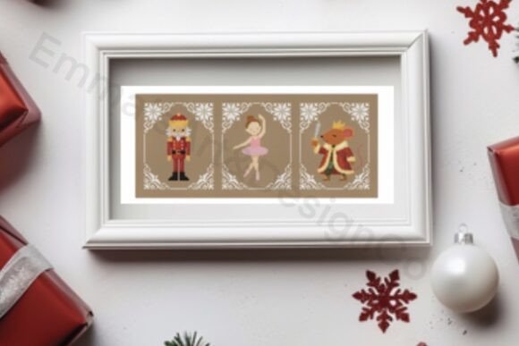 Nutcracker Sampler Cross Stitch Pattern