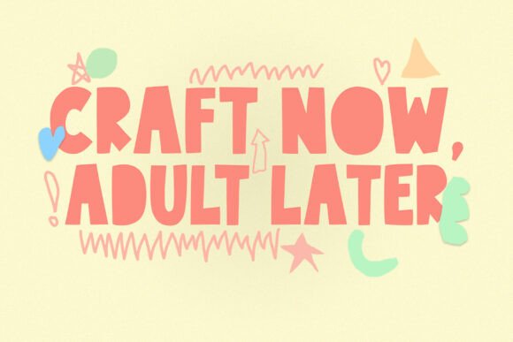 Playpaper Font PNG with transparent background - Preview 1