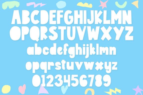 Playpaper Font PNG with transparent background - Preview 5