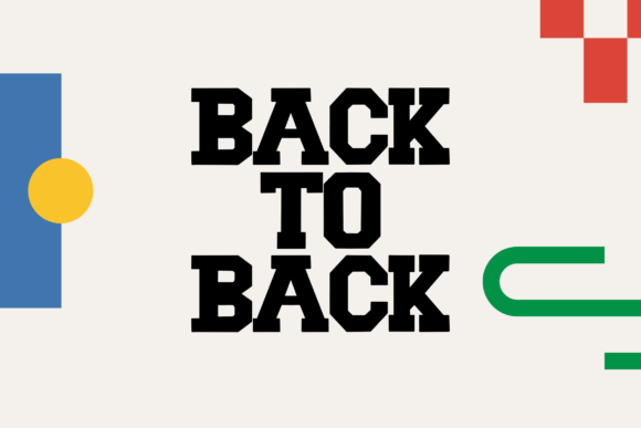 Scholar Block Font PNG with transparent background - Preview 2