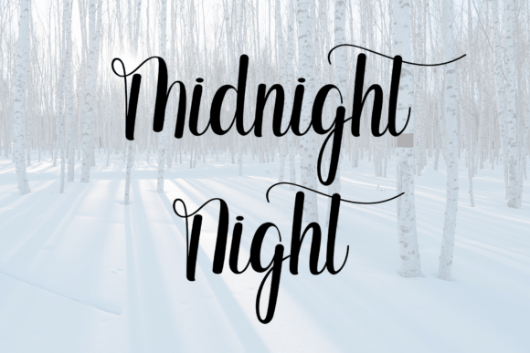 Signature Daily Font PNG with transparent background - Preview 5