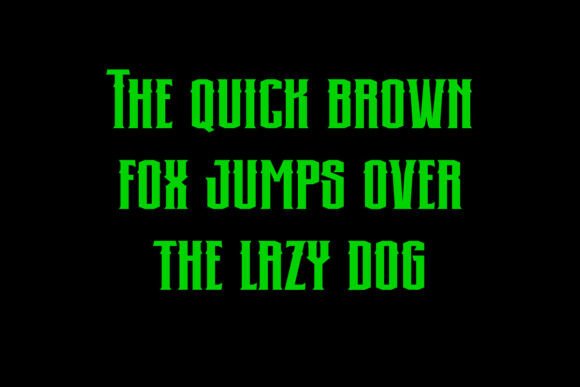 Alterlong Font - Preview 4