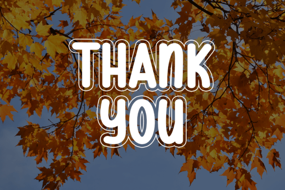 Autumn Season Font - Preview 4
