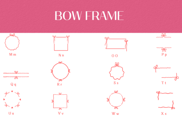 Bow Frame Font - Preview 2
