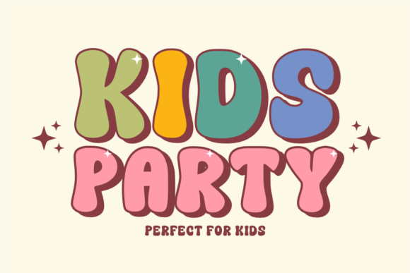 Bubble Buds Font - Preview 1