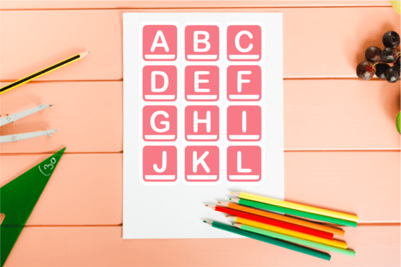 Button Style Font - Preview 1