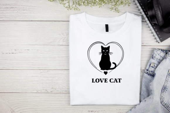 Cat Heart Love Font - Preview 4