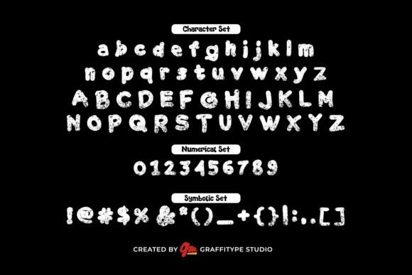 Chalk Scracthes Rough Font - Preview 1