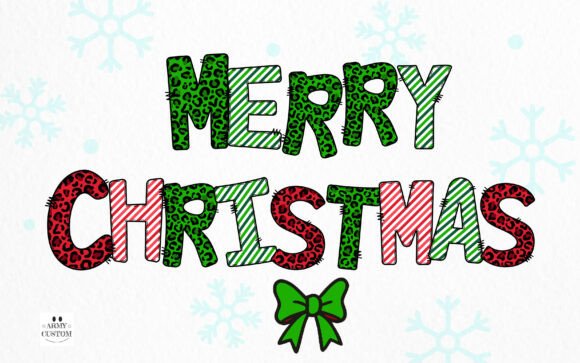 Christmas Bundle Font - Preview 1