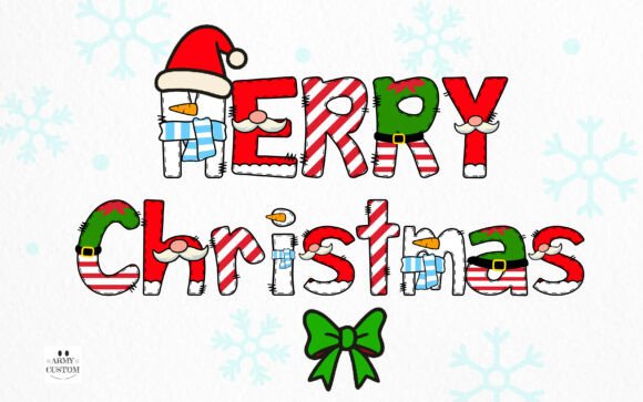 Christmas Bundle Font - Preview 1