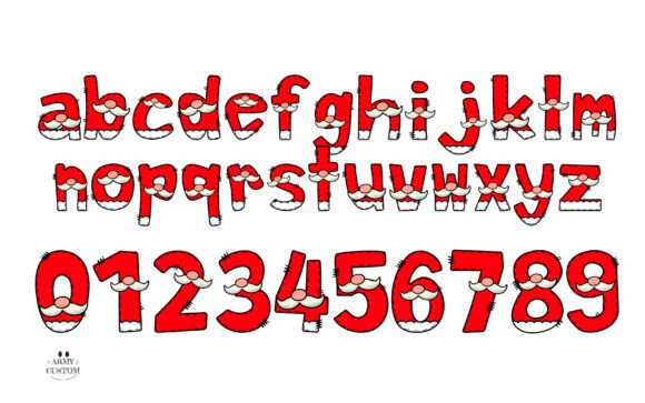 Christmas Bundle Font - Preview 3