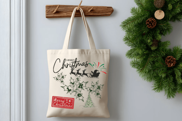 Christmas Holly Font - Preview 1