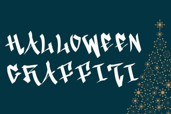 Dark Christmas Font - Preview 3